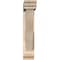 Ekena Millwork Traditional Traditional Smooth Bracket w/ Offset Brace, Douglas Fir, 5 1/2"W x 28"D x 28"H BKT0604X28X28TRA01SDF - alternate 4